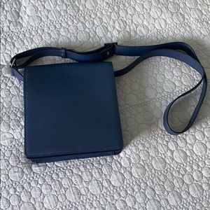 Barney’s calf leather crossbody